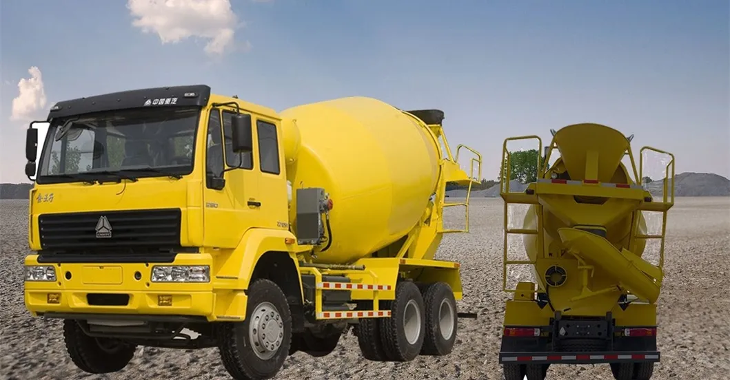 Sinotruk 290HP 4X2 6X4 8X4 HOWO 8cbm 14cbm Concrete Mixer Truck