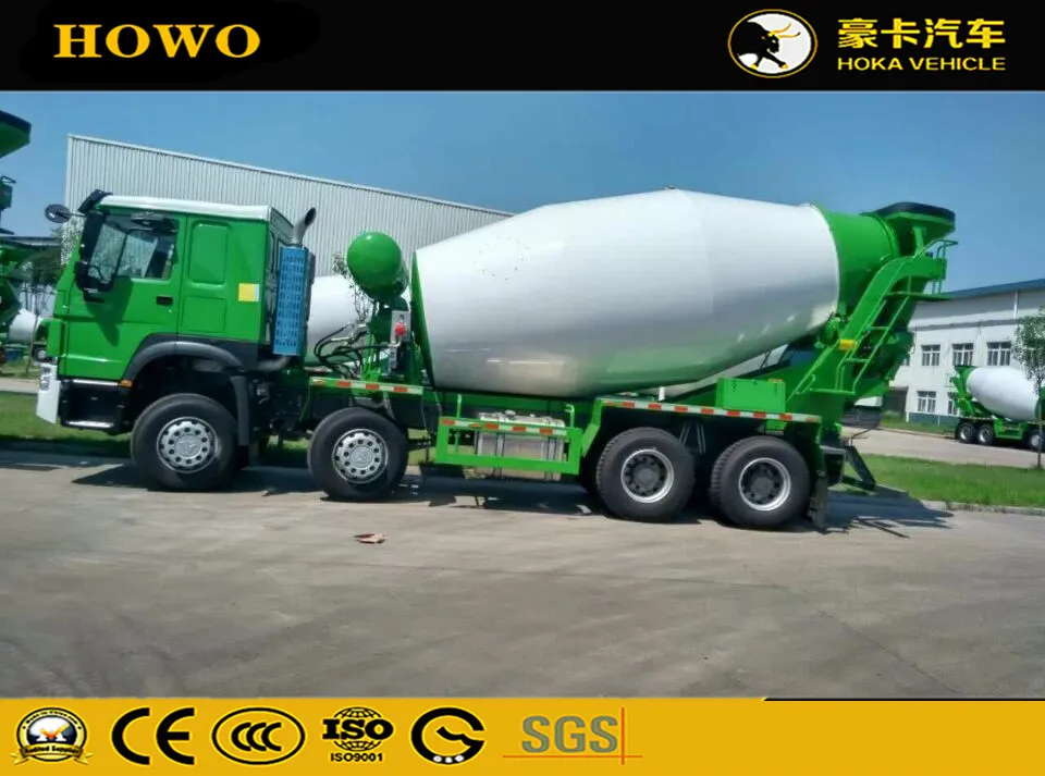 Sinotruk HOWO 8X4 371HP 12cbm Concrete Mixer Truck Zz1317n3261W for MID East Market