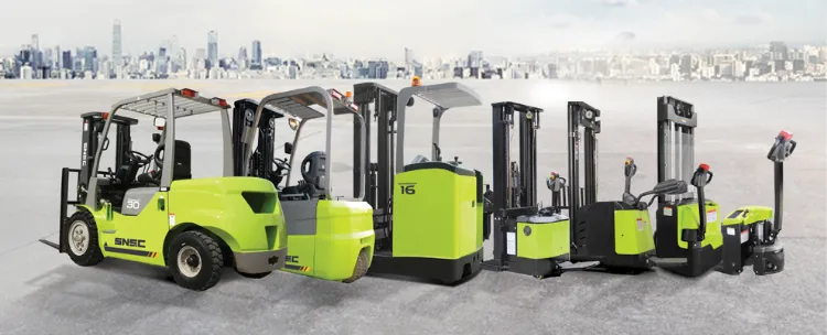 Snsc 3ton Gasoline Petrol Gas Forklift Truck with Ce