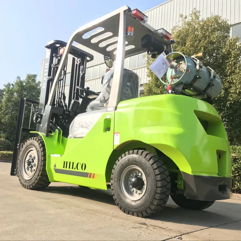 Snsc 3ton Gasoline Petrol Gas Forklift Truck with Ce