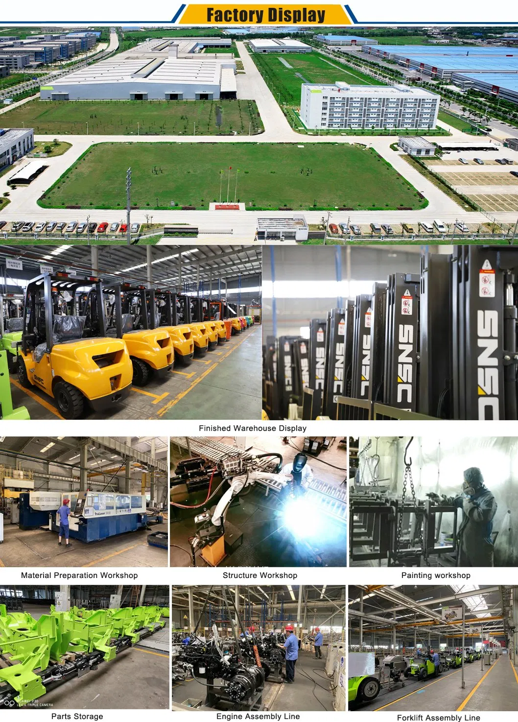 Snsc Montacargas De 3.5 Toneladas Forklift