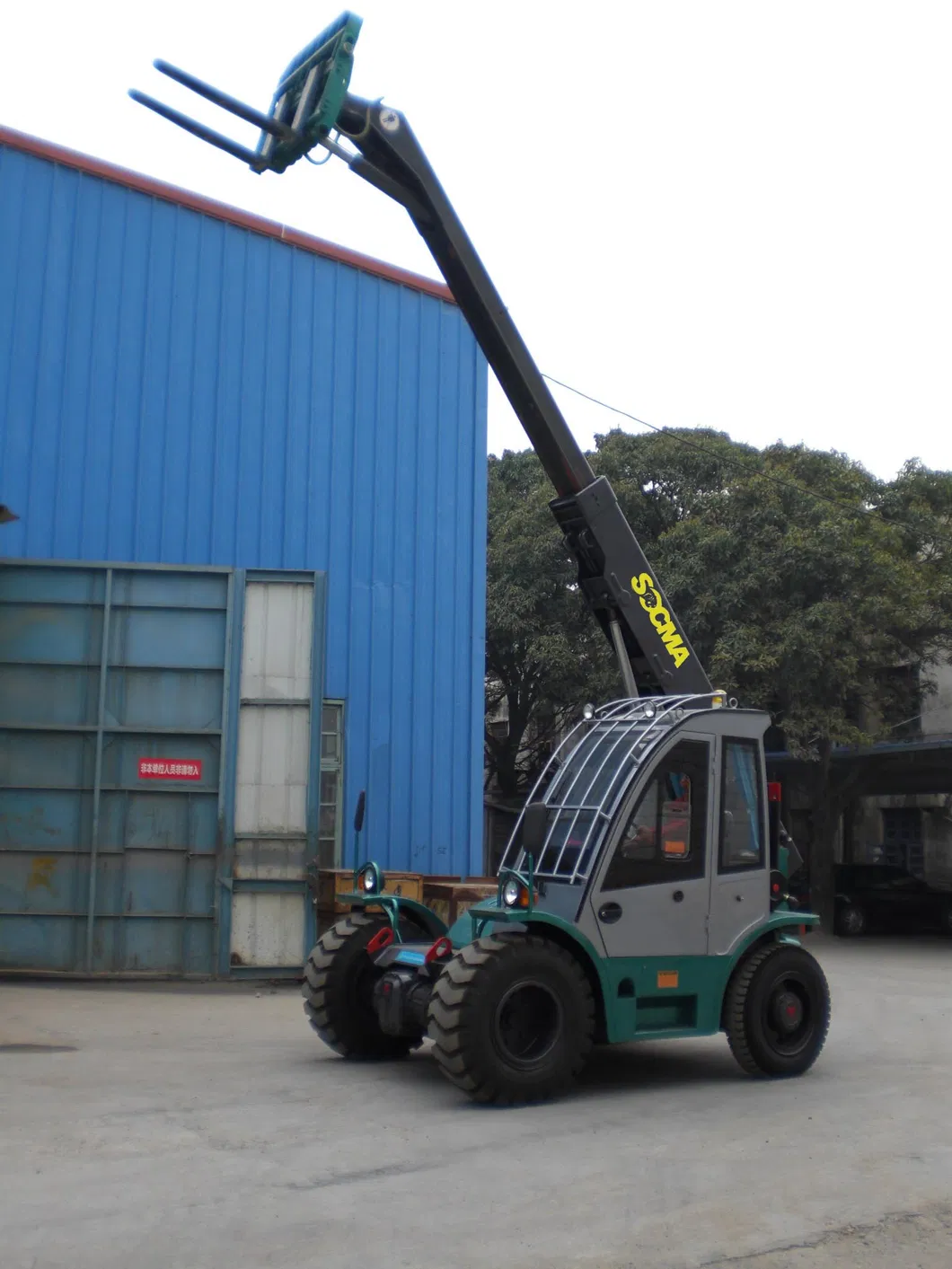 Socma 3t Hnt30-4 Mini 4WD Telescopic Forklift