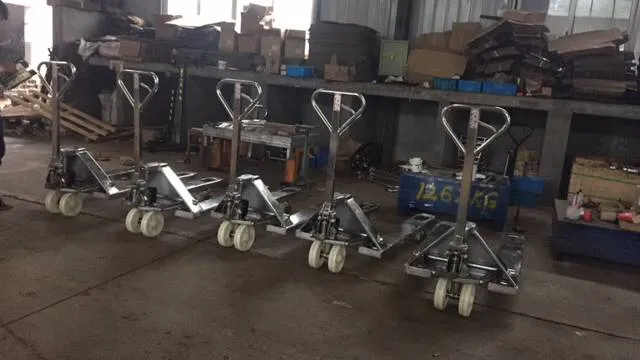 Stainless Pallet Jack with Ce (NR20SS)