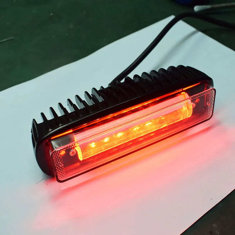 Supplying 10-80V 18V LED Zone Light with Red Line for Electric Vechile