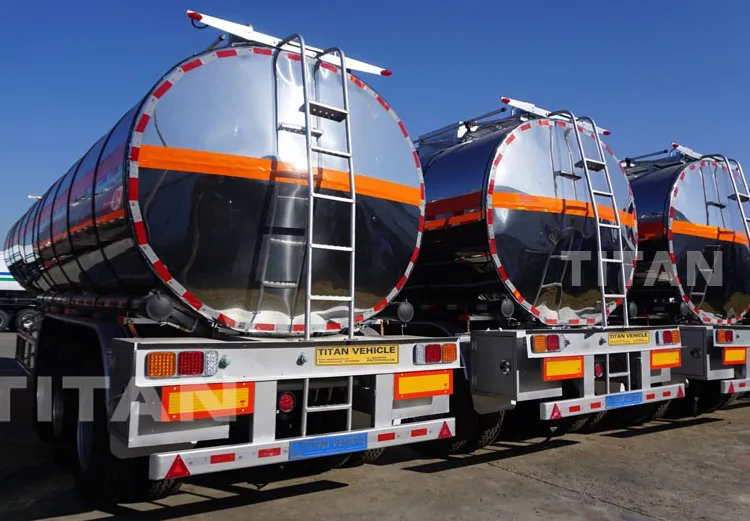 Titan Elliptical Mono Block Oil Propane Tanker Vessel Trailer for Sale