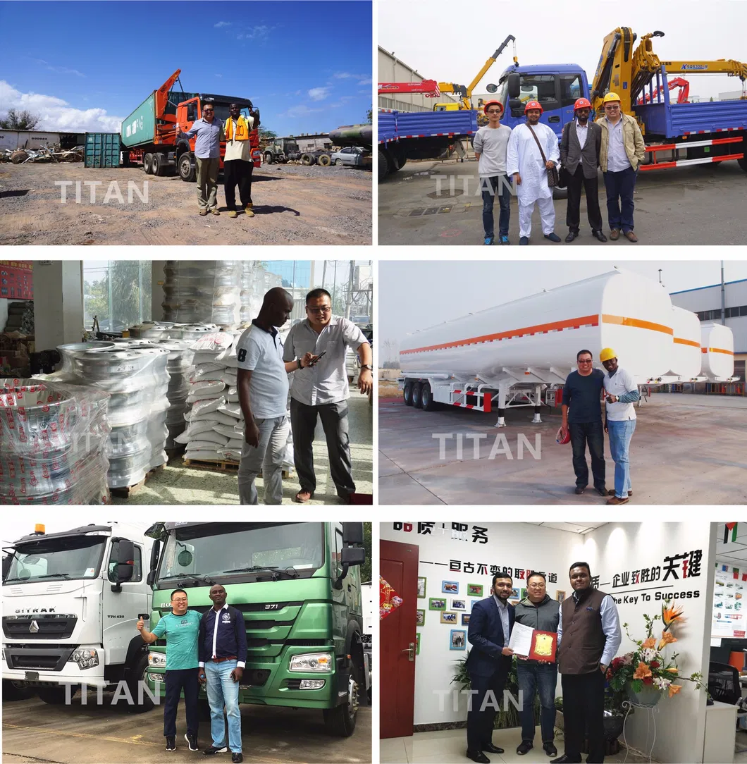 Titan Elliptical Mono Block Oil Propane Tanker Vessel Trailer for Sale