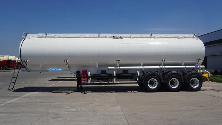 Titan Elliptical Mono Block Oil Propane Tanker Vessel Trailer for Sale
