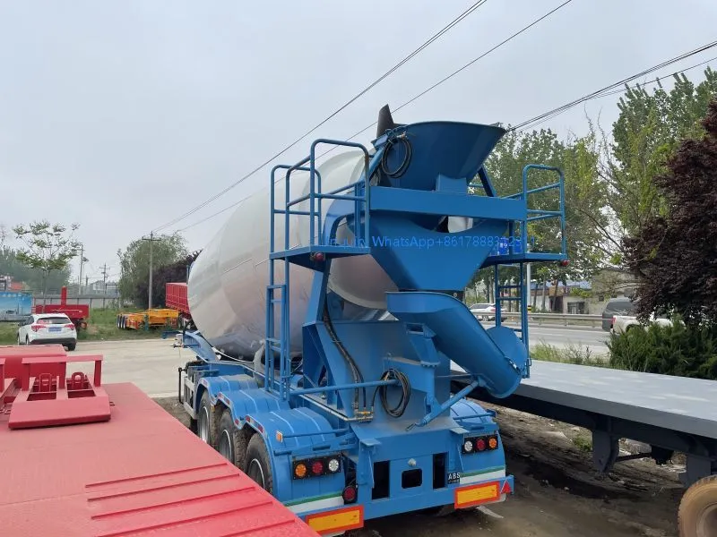 Trailer Concrete Mixer Pump Pully Machinery Trailer Concrete Mixer