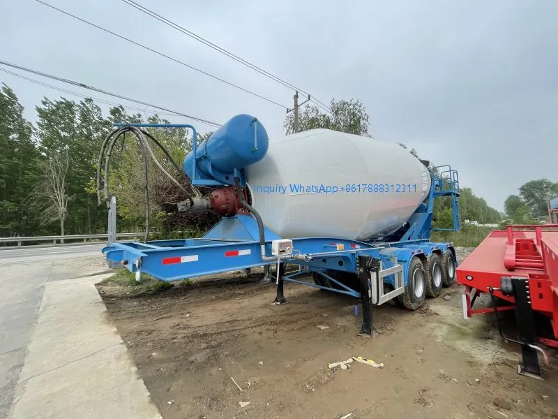 Trailer Concrete Mixer Pump Pully Machinery Trailer Concrete Mixer