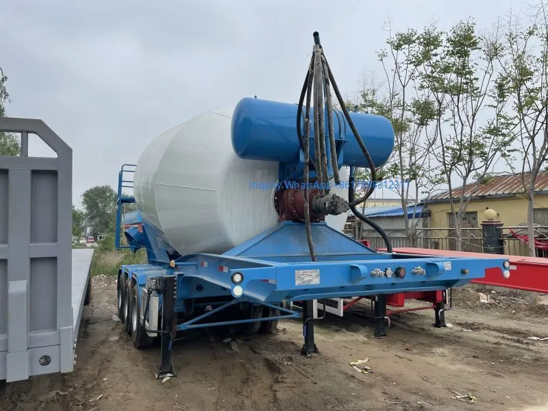 Trailer Concrete Mixer Pump Pully Machinery Trailer Concrete Mixer