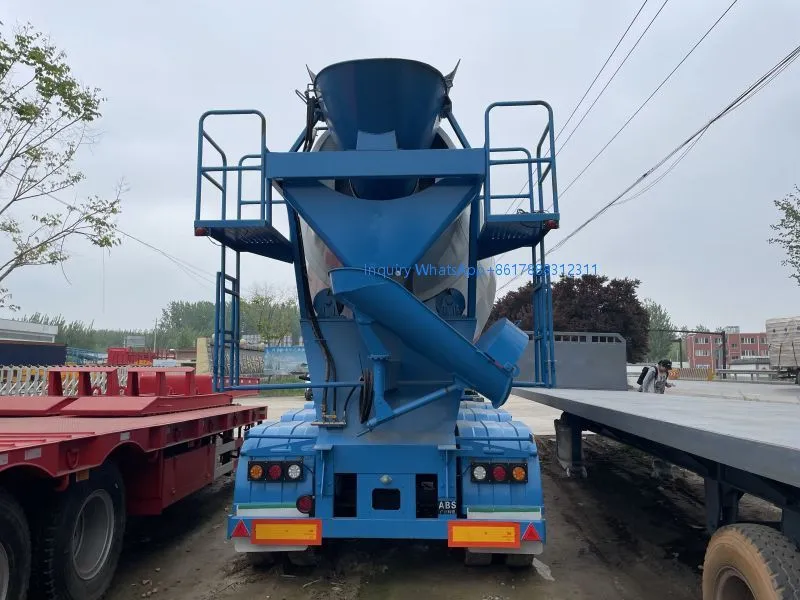 Trailer Concrete Mixer Pump Pully Machinery Trailer Concrete Mixer