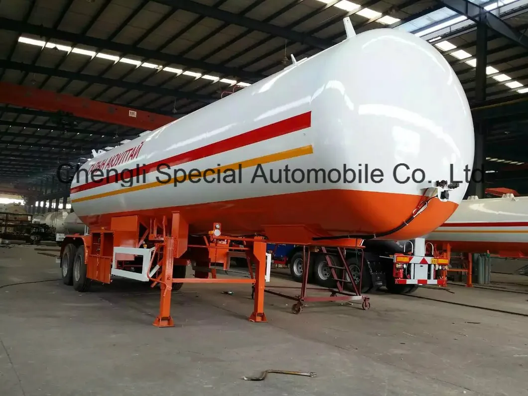 Trailer Type Cooking Gas Transmission Road LPG Tanker Truck