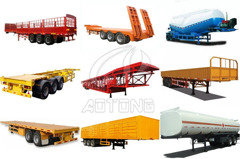 Tri Axle 50tons Camper Curtain Livestock Side Wall Utility Semi Truck Fence Cargo Trailer