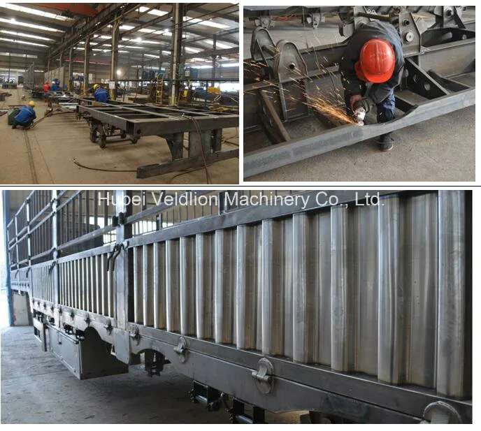 Tri-Axle 60mt, 60tons Low Bed Semi Trailer