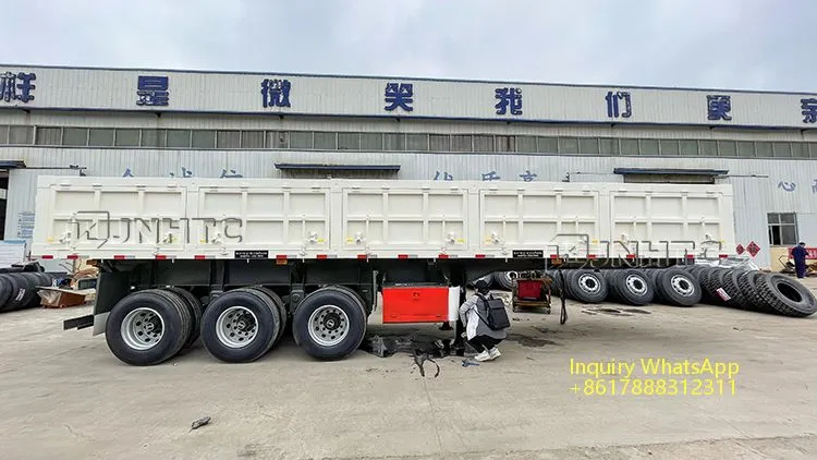 Truck Trailer Side Tipper