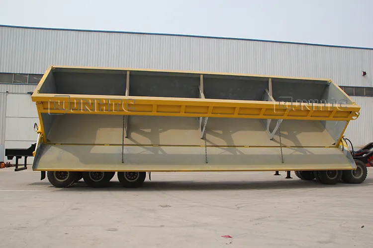 U Shape 34 Ton+34 Ton Linked Side Tipper Trucks for Sale