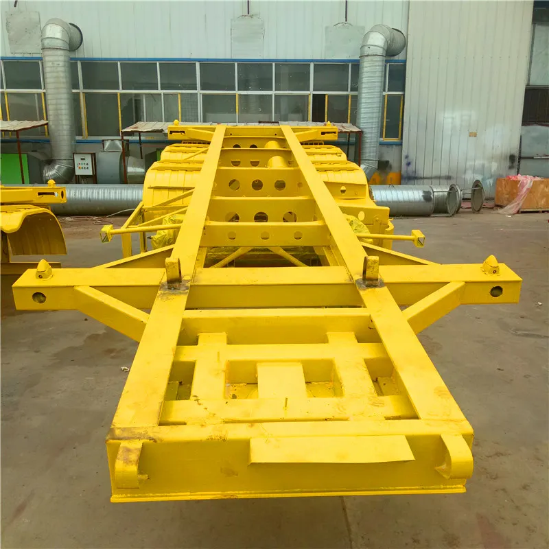 Used Skeleton Trailer 20FT 40FT Container Semi Trailer Skeleton