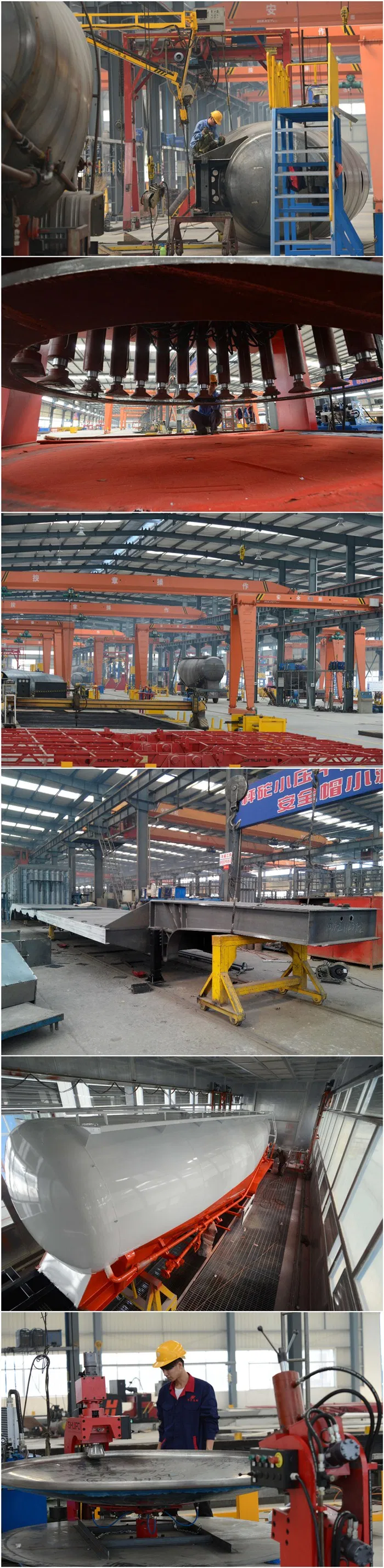 Utility Self Dumping Rear Tipper Tipping Semi Truck Semi Trailer