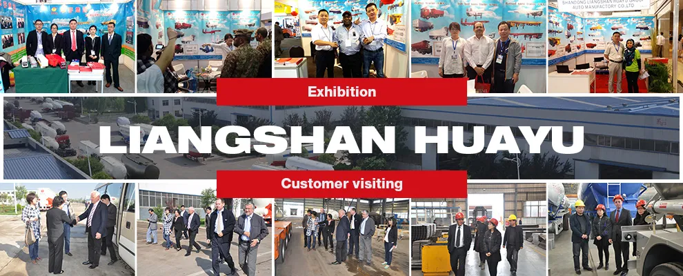 Utility Self Dumping Rear Tipper Tipping Semi Truck Semi Trailer