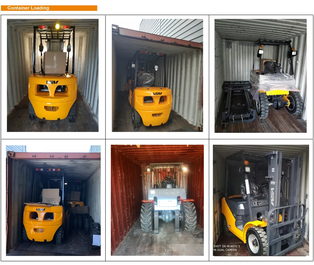 Vsm 1.5ton Gasoline Forklift with Nissan Engine, 1500kgs Gasoline Forklift, Forklift Truck, Cpq15, Gas Forklift Truck, 1500kgs, Petrol Forklift,