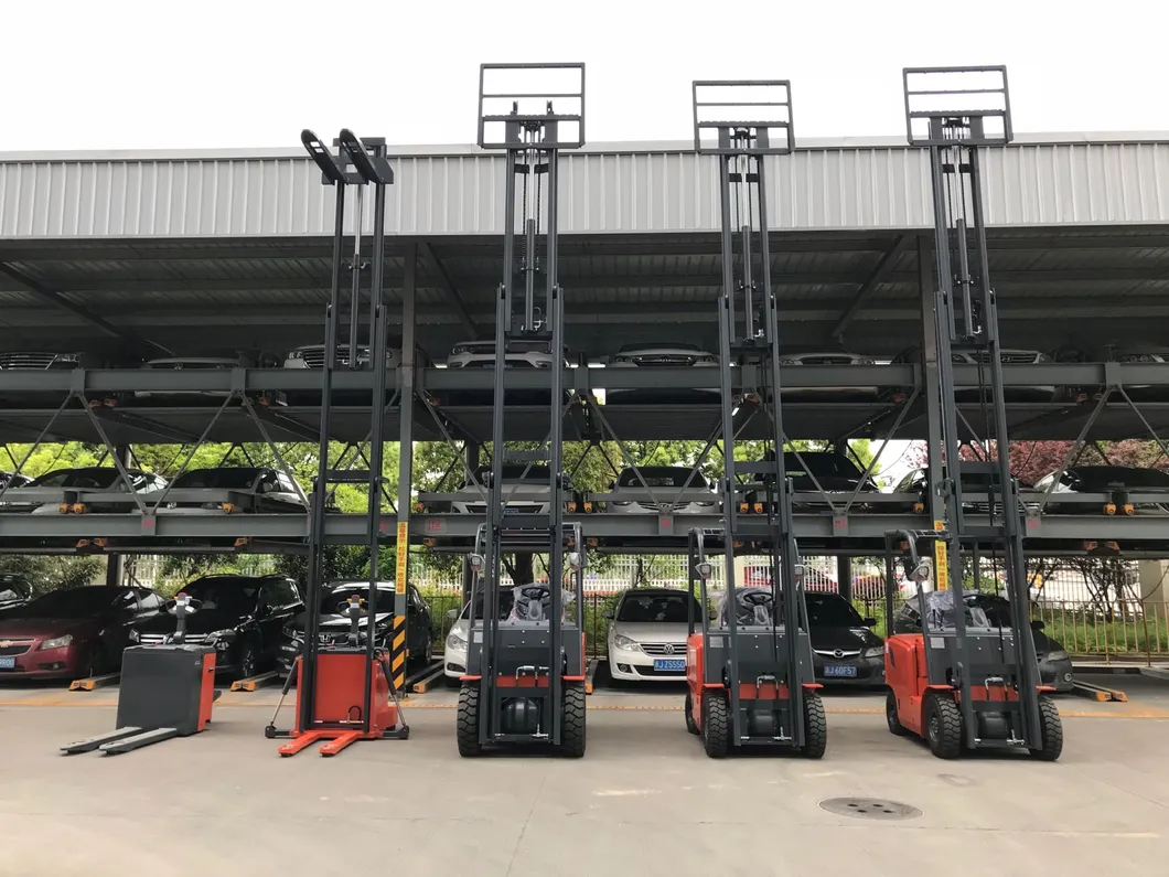 Warehouse Material Handing Machinery 1.5ton Electric Forklift Truck Cpd15 with Zapi Controller with 48V 540ah Battery