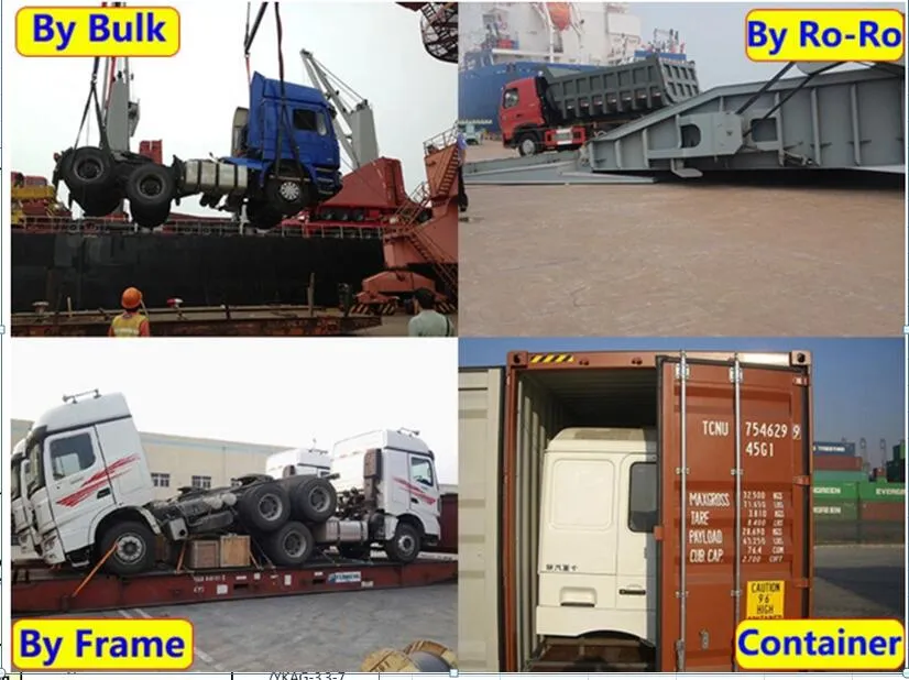 Water Tanker Truck Yellow and Upper Tank Size Custom