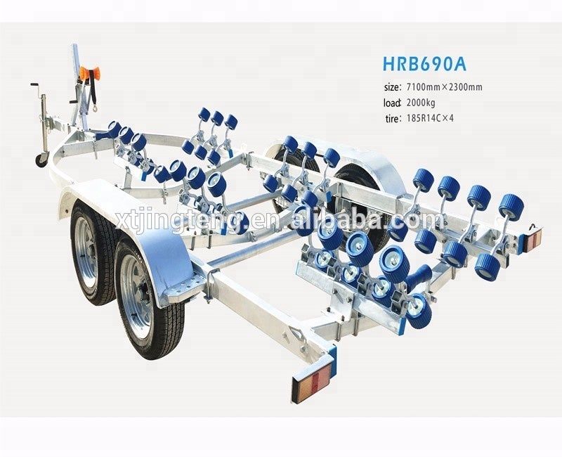 Watercraft Trailer 3500kgs Three Axle Long Boat Trailers