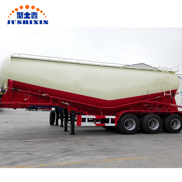 Widely Used 3 Axles Vshaped Bulk Cement Power Transport Tanker Semi Trailer with Factory Price
