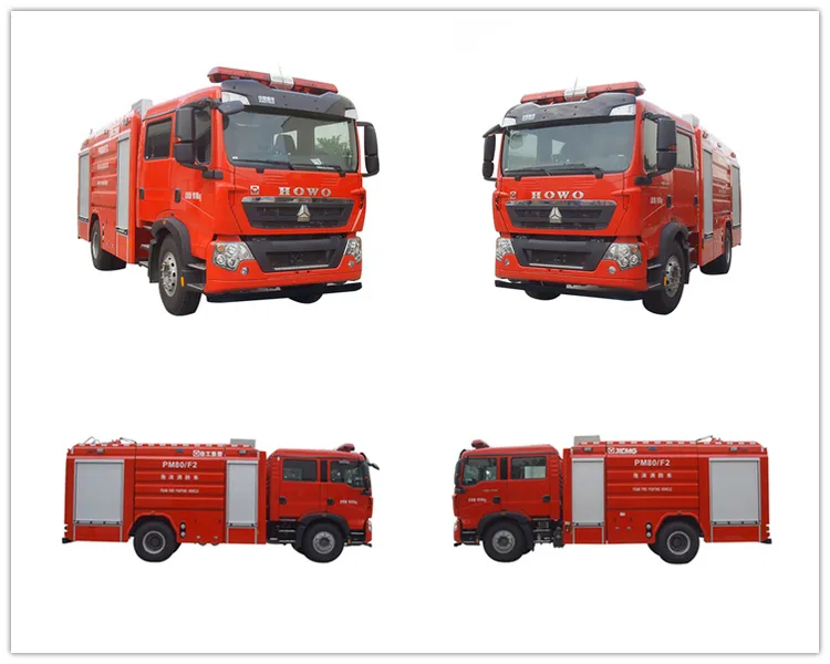 XCMG Factory Pm80f2 Brand New Water and Foam Fire Fighting Truck Price for Sale