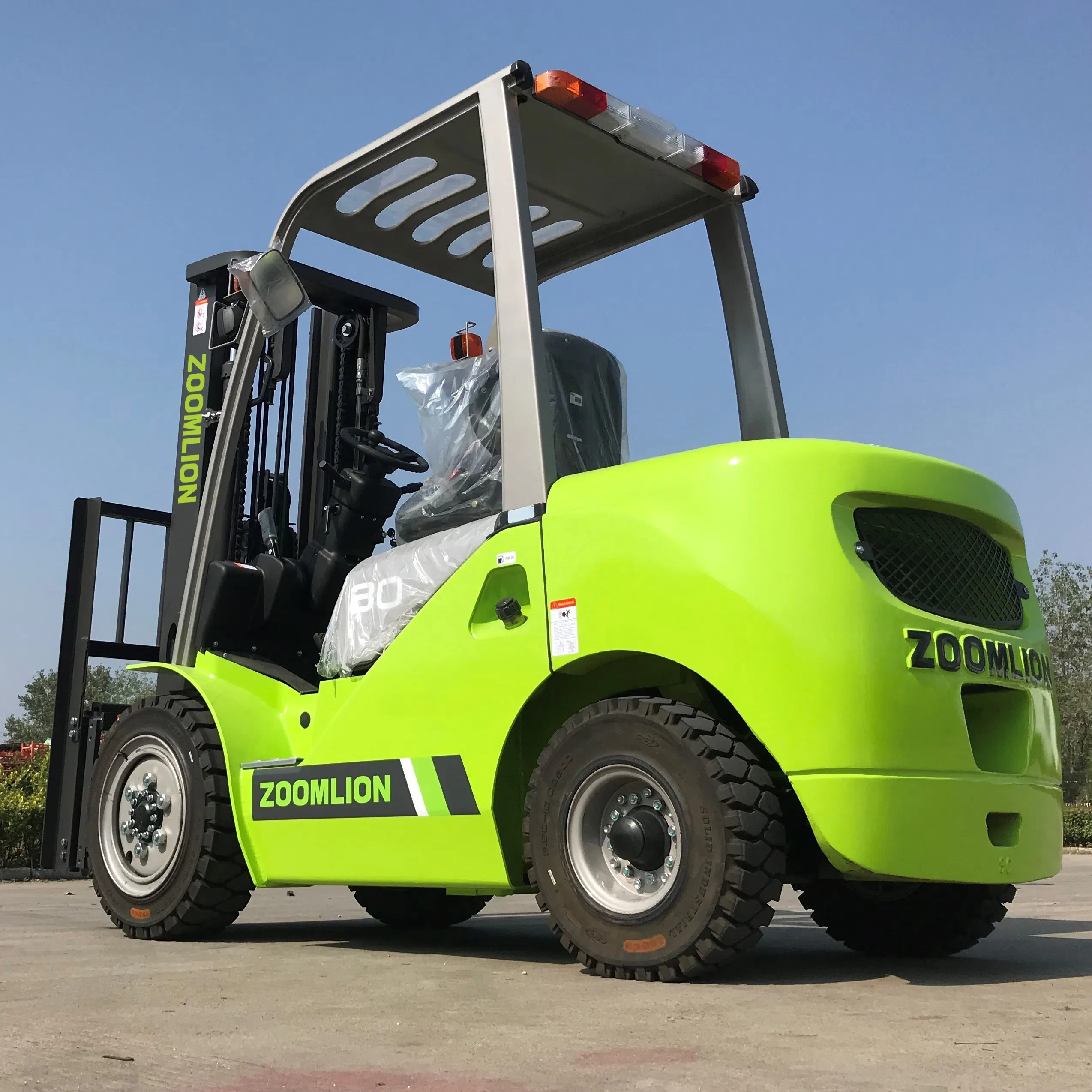 Zoomlion Factory Diesel Forklift 3ton 3.5ton Isuzu Engine Container Forklifts