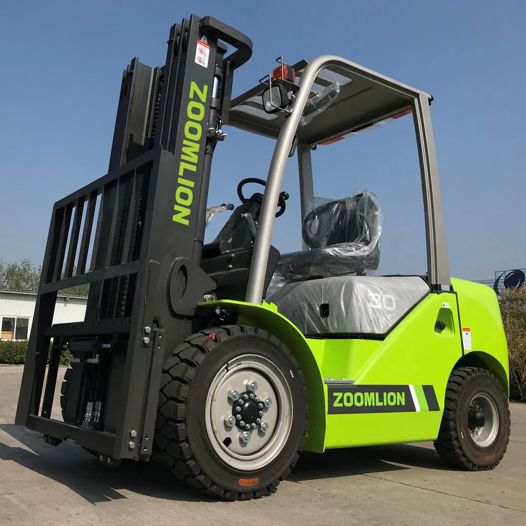 Zoomlion Factory Diesel Forklift 3ton 3.5ton Isuzu Engine Container Forklifts