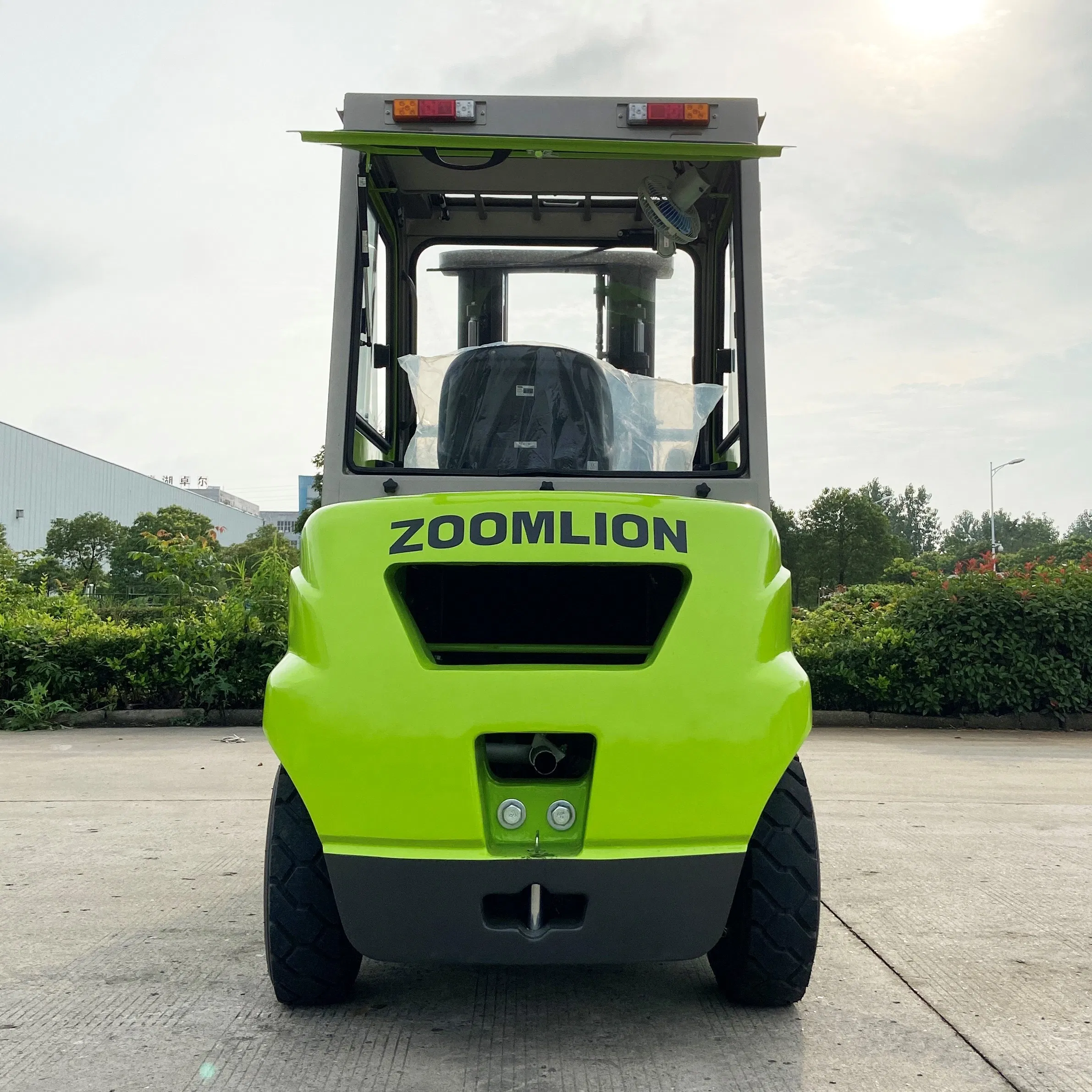 Zoomlion Fork Lifter Manufacture Cabin Forklift 3.5tons 3.5 Tons Fuel Powered