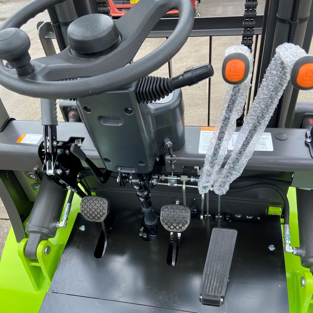 ZOOMLION heater cabine montacarga cheap diesel forklift price 3.5t paper clamp fork lifter