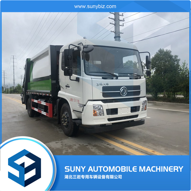Zstruck Automated Waste Collection Vehicle 12 Cbm Compactor Garbage Truck